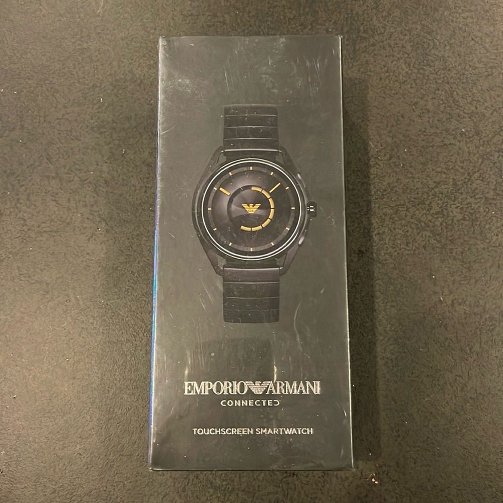 BNIB Emporio Armani Connected Touchscreen Smartwatch